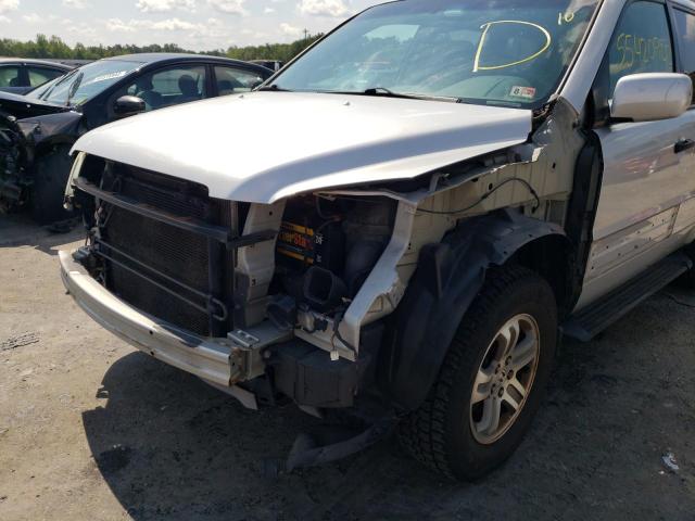 Photo 9 from auction – 2004 HONDA PILOT EXL with VIN 2HKYF18554H606572