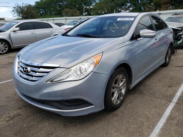 Photo 2 from auction – 2014 HYUNDAI SONATA GLS with VIN 5NPEB4AC2EH835107