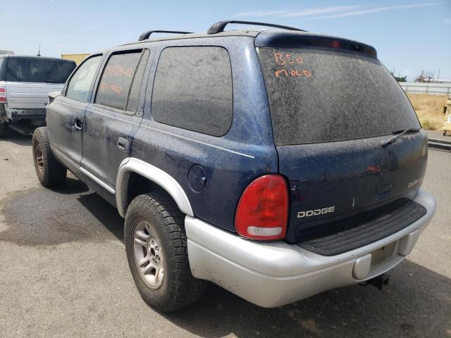 Photo 3 from auction – 2002 DODGE DURANGO SL with VIN 1B4HS58N62F139007