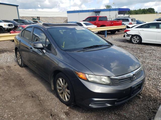 HONDA CIVIC EX 2012 with VIN 2HGFB2F81CH508914 - Photo from auction
