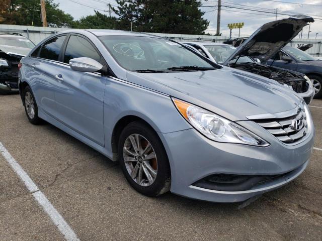 HYUNDAI SONATA GLS 2014 with VIN 5NPEB4AC2EH835107 - Photo from auction