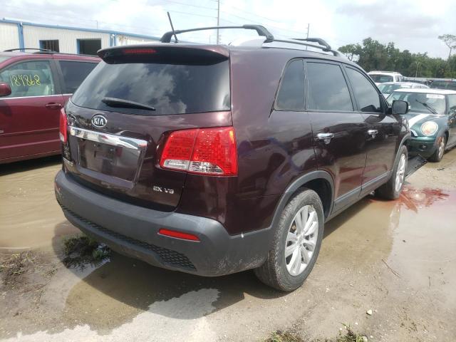 Photo 4 from auction – 2011 KIA SORENTO EX with VIN 5XYKU4A27BG033031