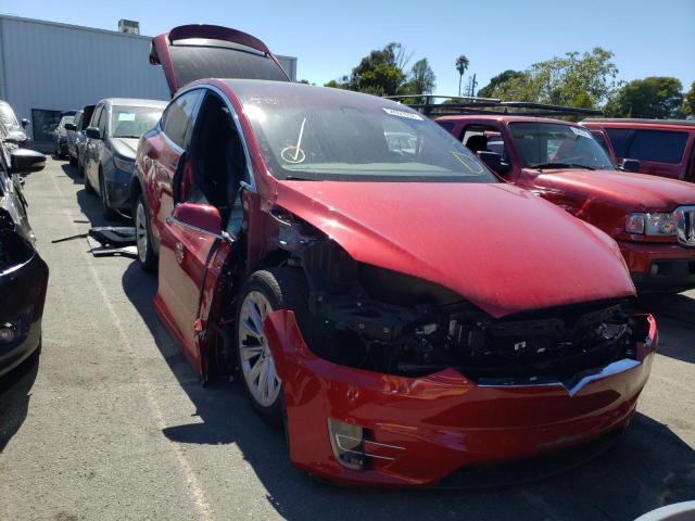 TESLA MODEL X 2017 with VIN 5YJXCBE29HF049772 - Photo from auction