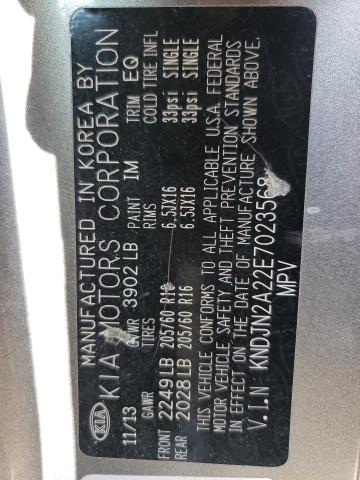 Photo 10 from auction – 2014 KIA SOUL with VIN KNDJN2A22E7023568