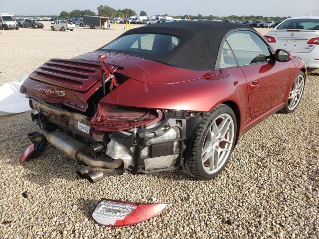 Photo 4 from auction – 2009 PORSCHE 911 CARRER with VIN WP0CB29939S754628