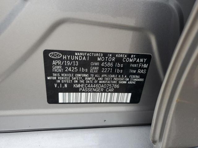 Photo 10 from auction – 2013 HYUNDAI SONATA HYB with VIN KMHEC4A46DA075786