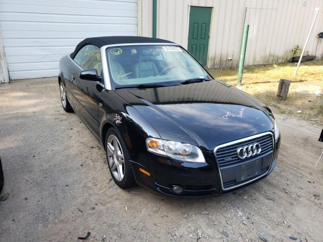 AUDI A4 2.0T CA 2007 with VIN WAUDF48H97K029400 - Photo from auction