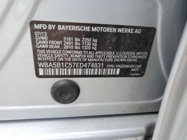 Photo 10 from auction – 2014 BMW 535 I with VIN WBA5B1C57ED474831