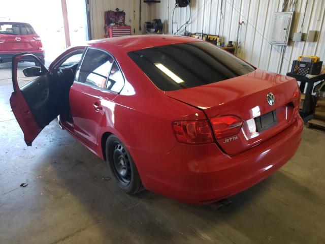 Photo 3 from auction – 2012 VOLKSWAGEN JETTA BASE with VIN 3VW2K7AJ8CM353457