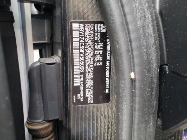 Photo 10 from auction – 2015 BMW I3 REX with VIN WBY1Z4C59FV505098
