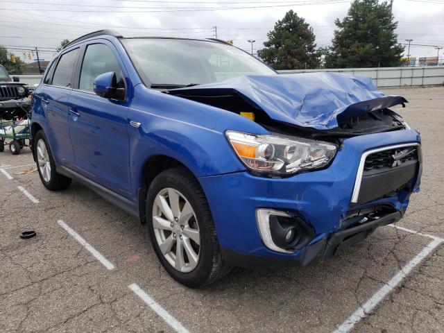 MITSUBISHI OUTLANDER 2015 with VIN 4A4AP4AW5FE030397 - Photo from auction