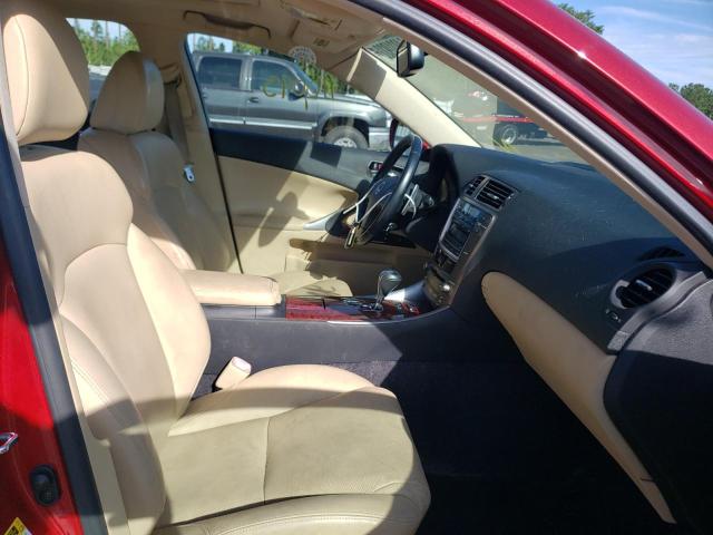 Photo 5 from auction – 2008 LEXUS IS 250 with VIN JTHBK262285054484