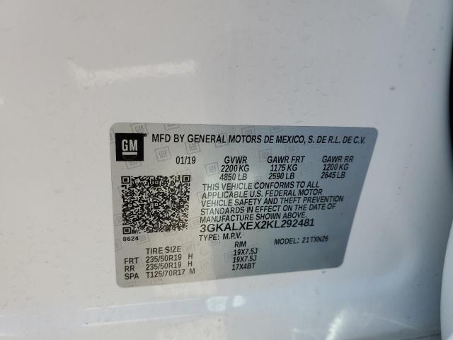 Photo 10 from auction – 2019 GMC TERRAIN DE with VIN 3GKALXEX2KL292481