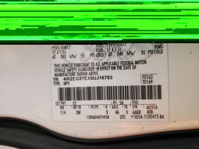Photo 10 from auction – 2006 MERCURY MOUNTAINEE with VIN 4M2EU37EX6UJ16783