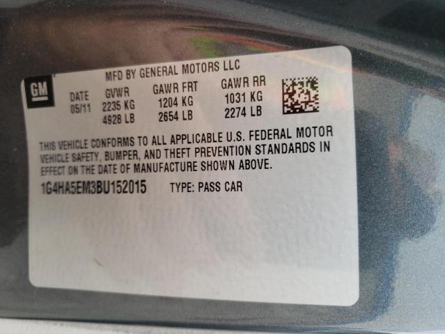 Photo 10 from auction – 2011 BUICK LUCERNE CX with VIN 1G4HA5EM3BU152015