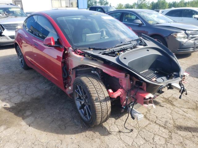 TESLA MODEL 3 2021 with VIN 5YJ3E1EB3MF973248 - Photo from auction