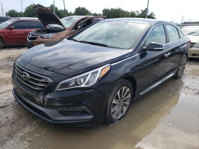 Photo 2 from auction – 2017 HYUNDAI SONATA SPO with VIN 5NPE34AF2HH518732