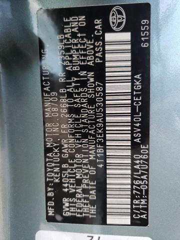 Photo 10 from auction – 2010 TOYOTA CAMRY BASE with VIN 4T1BF3EK9AU530587