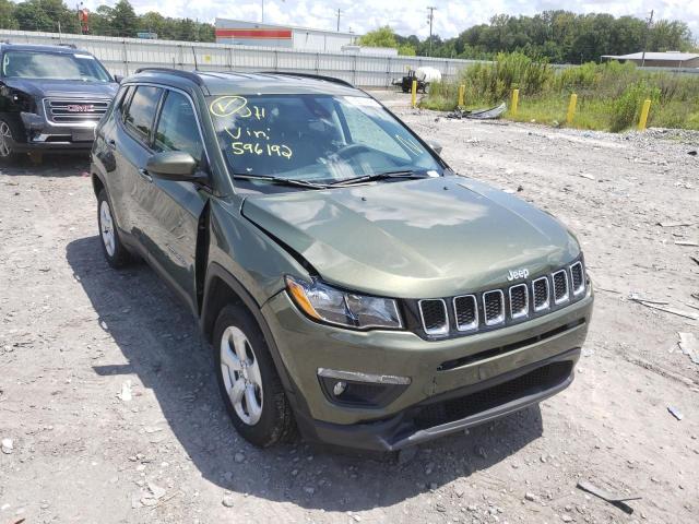 JEEP COMPASS LA 2021 with VIN 3C4NJDBB7MT596192 - Photo from auction