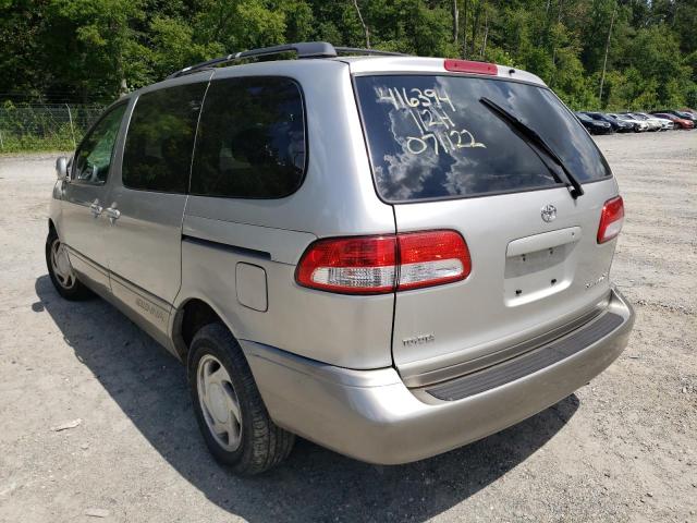 Photo 3 from auction – 2001 TOYOTA SIENNA LE with VIN 4T3ZF13C01U407749