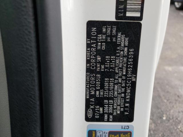 Photo 10 from auction – 2017 KIA SEDONA EX with VIN KNDMC5C19H6256396
