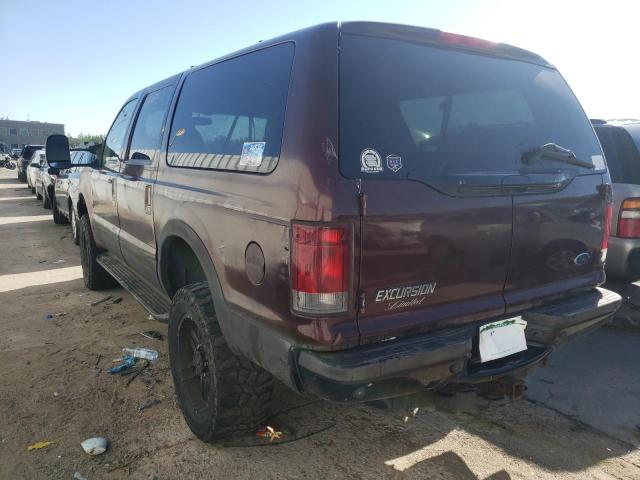 Photo 3 from auction – 2001 FORD EXCURSION with VIN 1FMNU43S91EA78338