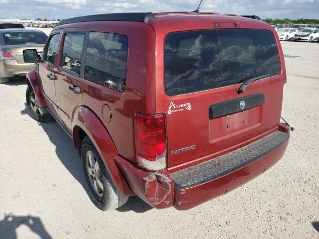 Photo 3 from auction – 2008 DODGE NITRO SXT with VIN 1D8GT28K08W228288