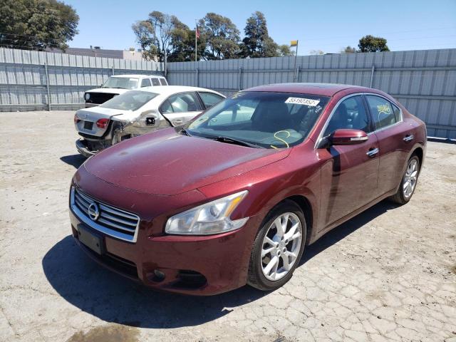 Photo 2 from auction – 2013 NISSAN MAXIMA S with VIN 1N4AA5AP0DC840350