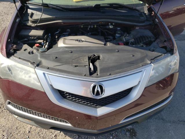 Photo 7 from auction – 2012 ACURA MDX TECHNO with VIN 2HNYD2H33CH537229