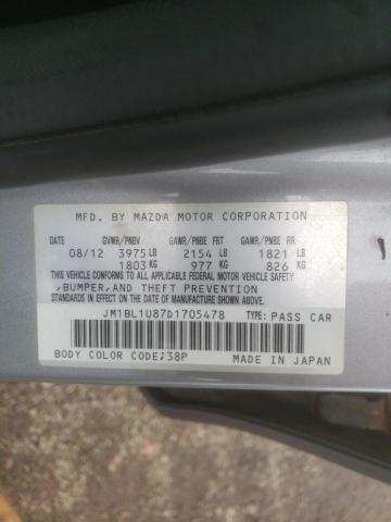 Photo 10 from auction – 2013 MAZDA 3 I with VIN JM1BL1U87D1705478