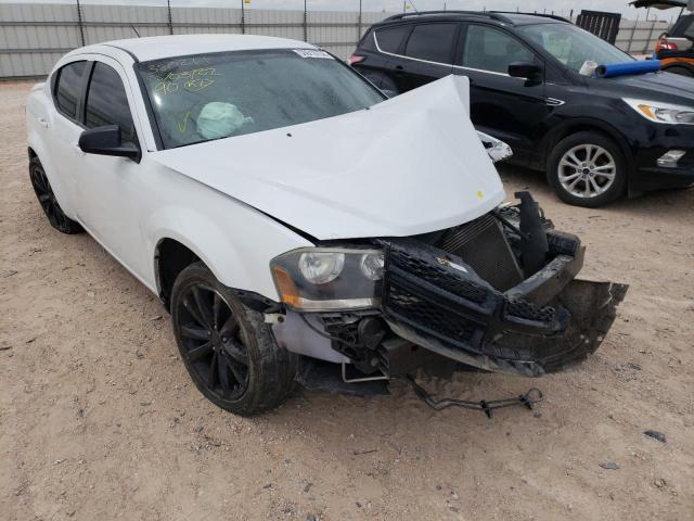 DODGE AVENGER SE 2014 with VIN 1C3CDZAB5EN222490 - Photo from auction