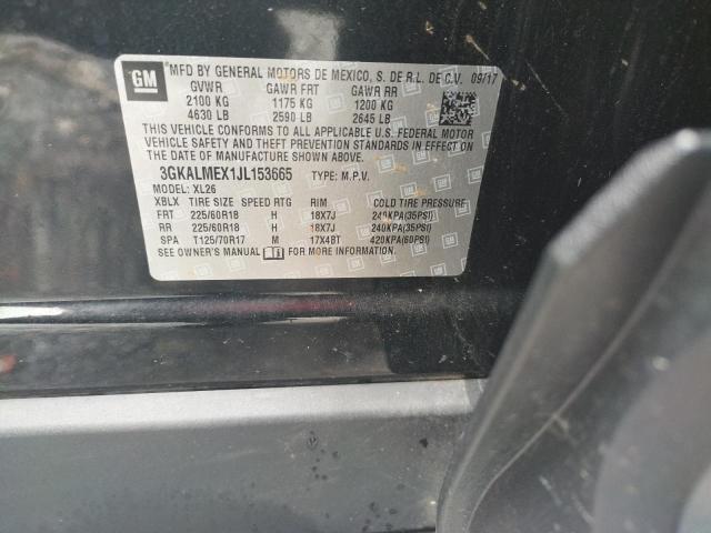 Photo 10 from auction – 2018 GMC TERRAIN SL with VIN 3GKALMEX1JL153665