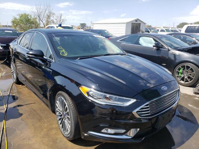 FORD FUSION SE 2017 with VIN 3FA6P0HDXHR220941 - Photo from auction