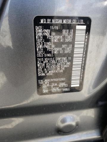 Photo 10 from auction – 2016 NISSAN QUEST S with VIN JN8AE2KP8G9152601
