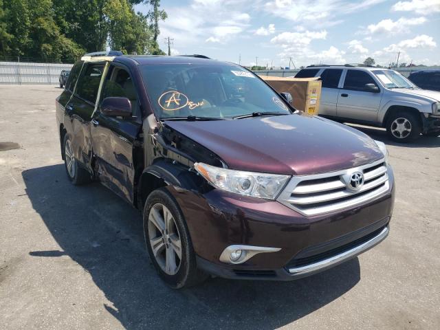 TOYOTA HIGHLANDER 2012 with VIN 5TDYK3EH2CS074714 - Photo from auction