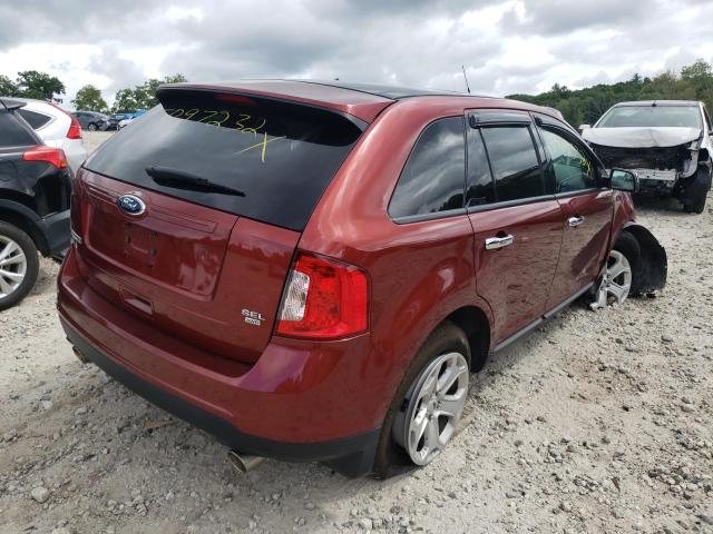Photo 4 from auction – 2014 FORD EDGE SEL with VIN 2FMDK4JC2EBB17186