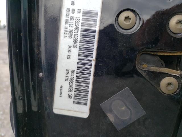 Photo 10 from auction – 2001 DODGE NEON SE with VIN 1B3ES46C11D298496