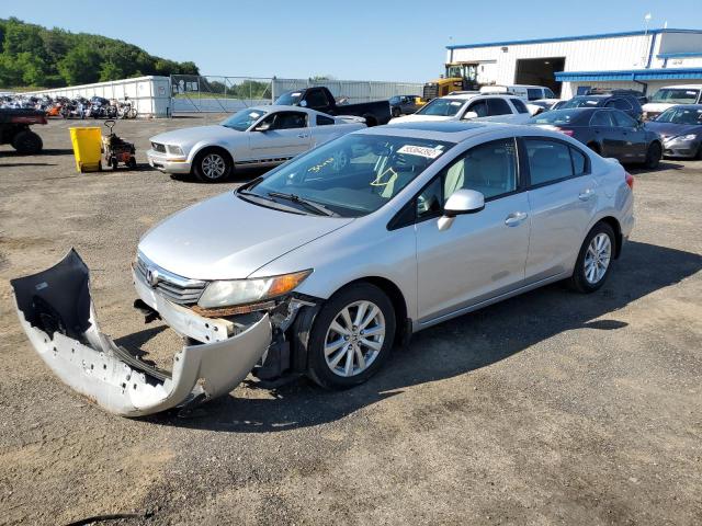 Photo 2 from auction – 2012 HONDA CIVIC EXL with VIN 19XFB2F96CE007164