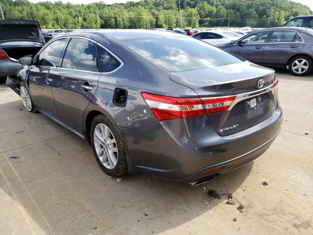 Photo 3 from auction – 2014 TOYOTA AVALON BAS with VIN 4T1BK1EB3EU100785