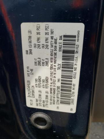 Photo 10 from auction – 2007 DODGE RAM 1500 S with VIN 1D7HA18P77S167385