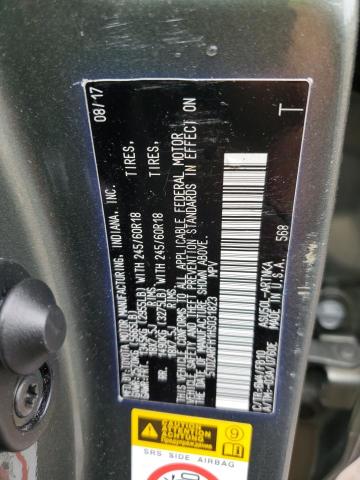 Photo 10 from auction – 2017 TOYOTA HIGHLANDER with VIN 5TDZARFH1HS031823