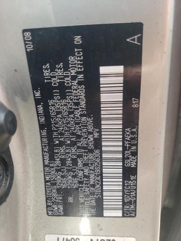 Photo 10 from auction – 2009 TOYOTA SIENNA with VIN 5TDZK23C19S256306