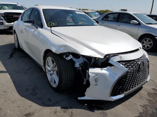 LEXUS IS 300 2021 with VIN JTHAA1D26M5109900 - Photo from auction