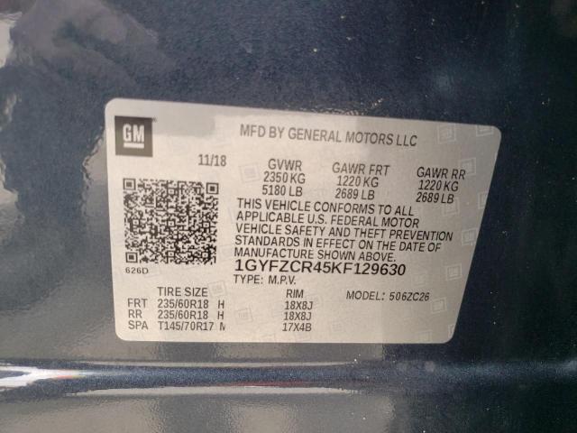 Photo 10 from auction – 2019 CADILLAC XT4 PREMIU with VIN 1GYFZCR45KF129630