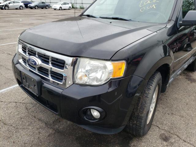 Photo 9 from auction – 2010 FORD ESCAPE XLT with VIN 1FMCU0D70AKC35377