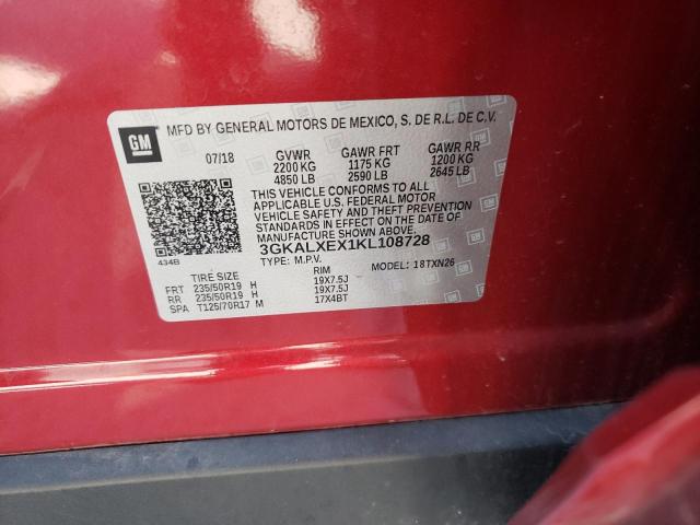 Photo 10 from auction – 2019 GMC TERRAIN DE with VIN 3GKALXEX1KL108728