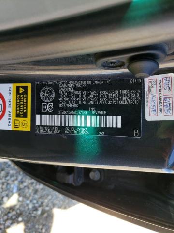 Photo 10 from auction – 2010 LEXUS RX 350 with VIN 2T2BK1BA1AC047538