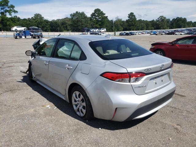 Photo 3 from auction – 2022 TOYOTA COROLLA LE with VIN JTDEPMAE6NJ190309