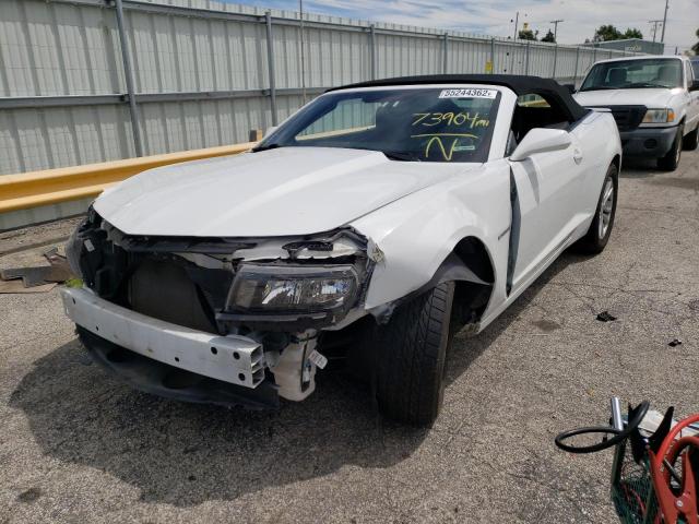 Photo 2 from auction – 2015 CHEVROLET CAMARO LT with VIN 2G1FD3D30F9150654