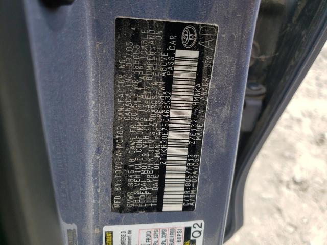 Foto 10 de la subasta – 2005 TOYOTA COROLLA MA con VIN 2T1KR30E75C469532